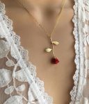Red Rose Kolye