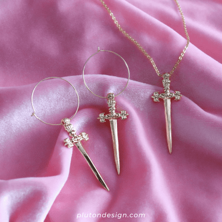 Saber Küpe & Kolye Set