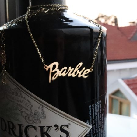 Barbie Gümüş Kolye Silver Necklace