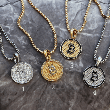 Bitcoin kripto Kolye