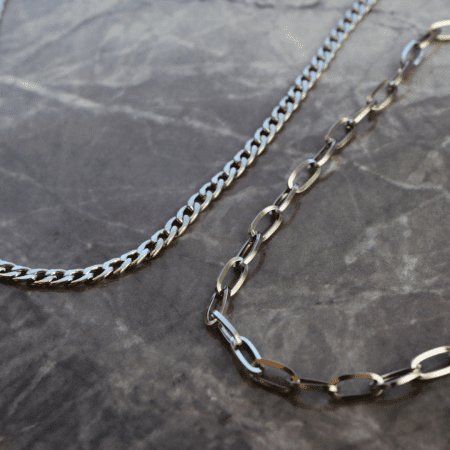 Link Chain Erkek çelik zincir