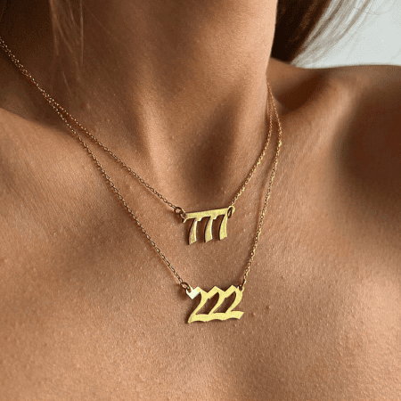 Angel number 777 kolye (3)