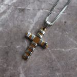 Çelik Cross Haç Kolye (8)