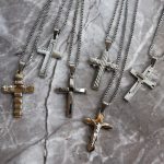 Çelik Cross Haç Kolye (7)