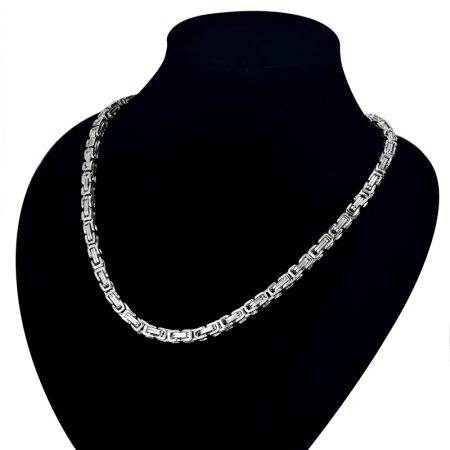 Çelik Kral Zincir Kalın Zincir kolye king chain