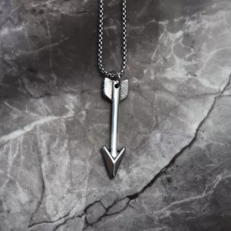 Çelik ok arrow kolye