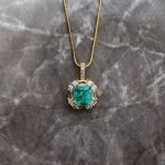 çelik kolye turquoise