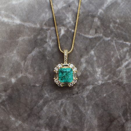 çelik kolye turquoise