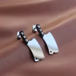 Çelik Bıçak satır küpe