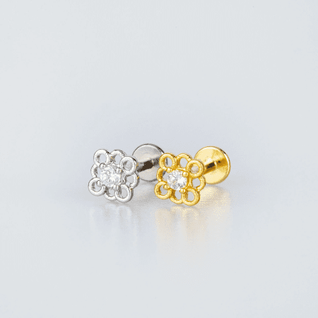 Tragus Piercing Çiçek