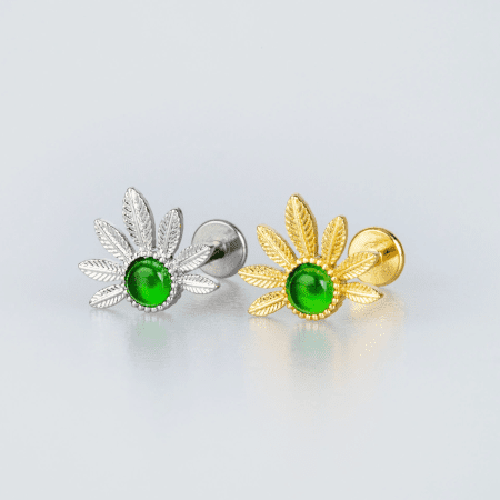Tragus Piercing Çiçek