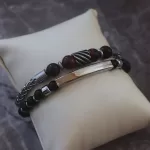 erkek çelik set bileklik