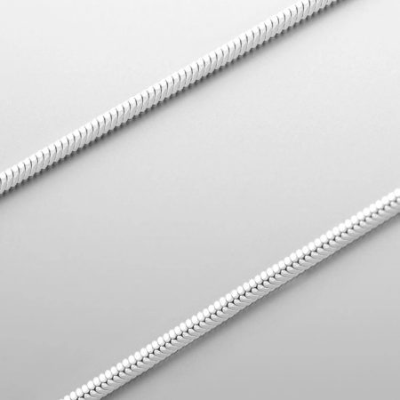 Erkek minimal 925 ayar gümüş zincir kolye