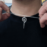 gümüş erkek takı tasarım kolye