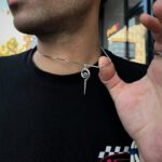 gümüş erkek takı tasarım kolye